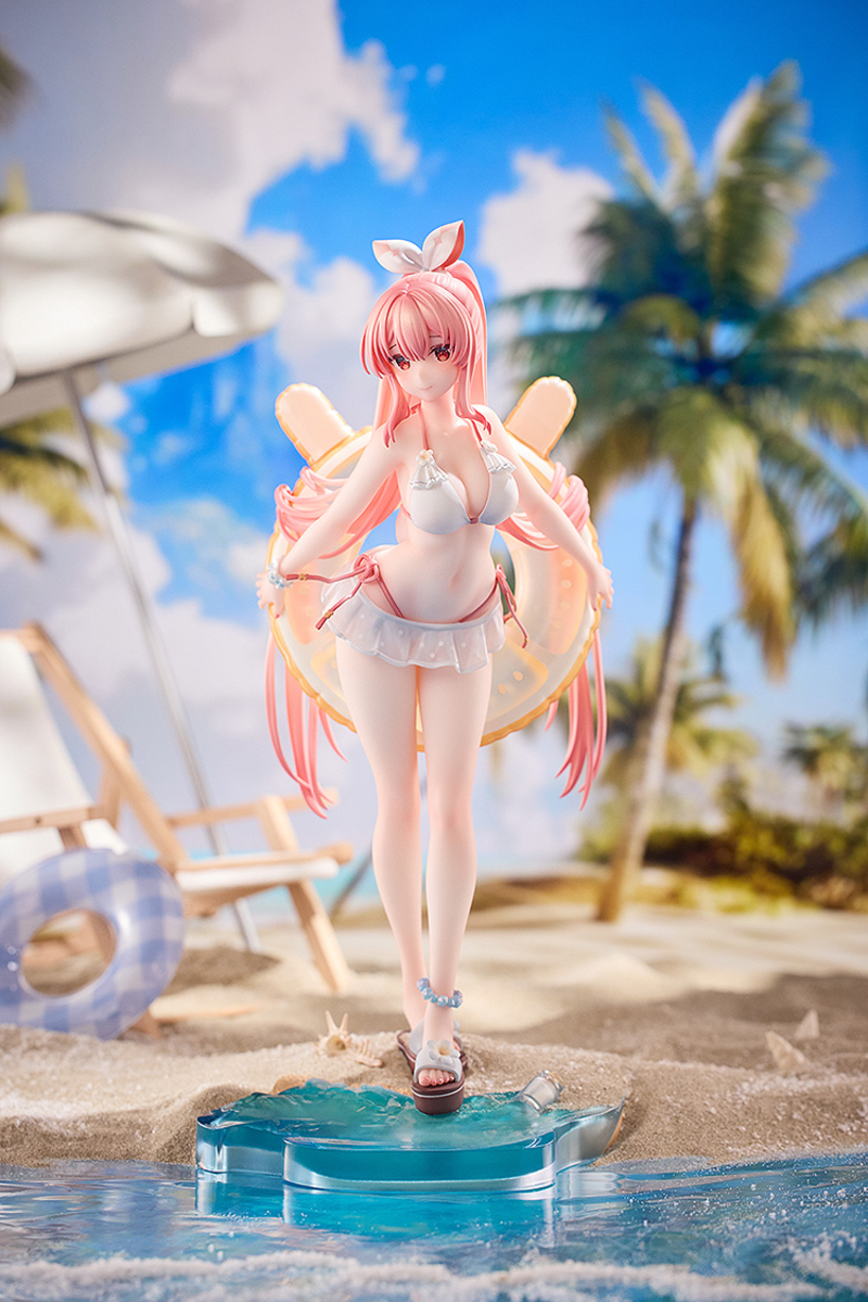 Rosuuri Original Character: White Rabbit Rosu: Swimsuit Ver. - 1/7 Scale Figure