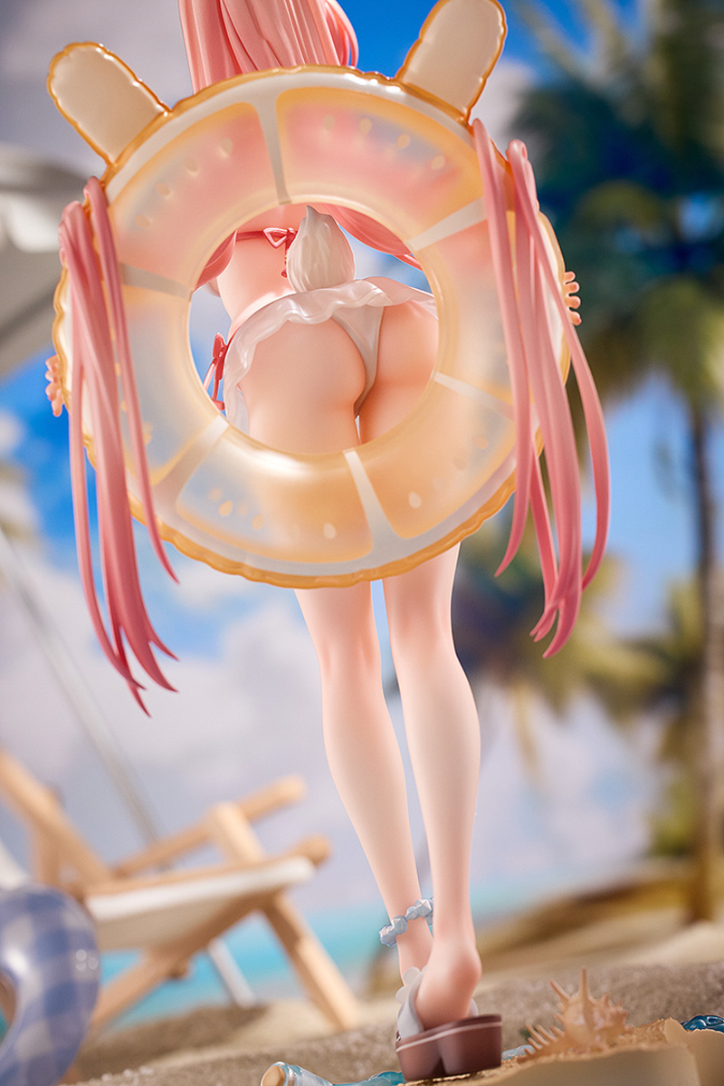 Rosuuri Original Character: White Rabbit Rosu: Swimsuit Ver. - 1/7 Scale Figure