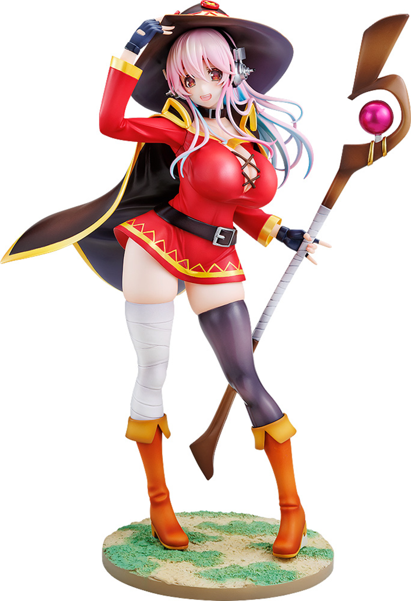 Super Sonico: Konosuba -God's Blessing on This Wonderful World! Megumin Collaboration Ver. - 1/7 Scale Figure