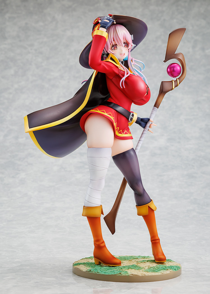 Super Sonico: Konosuba -God's Blessing on This Wonderful World! Megumin Collaboration Ver. - 1/7 Scale Figure
