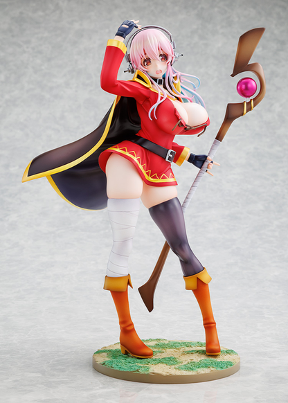 Super Sonico: Konosuba -God's Blessing on This Wonderful World! Megumin Collaboration Ver. - 1/7 Scale Figure