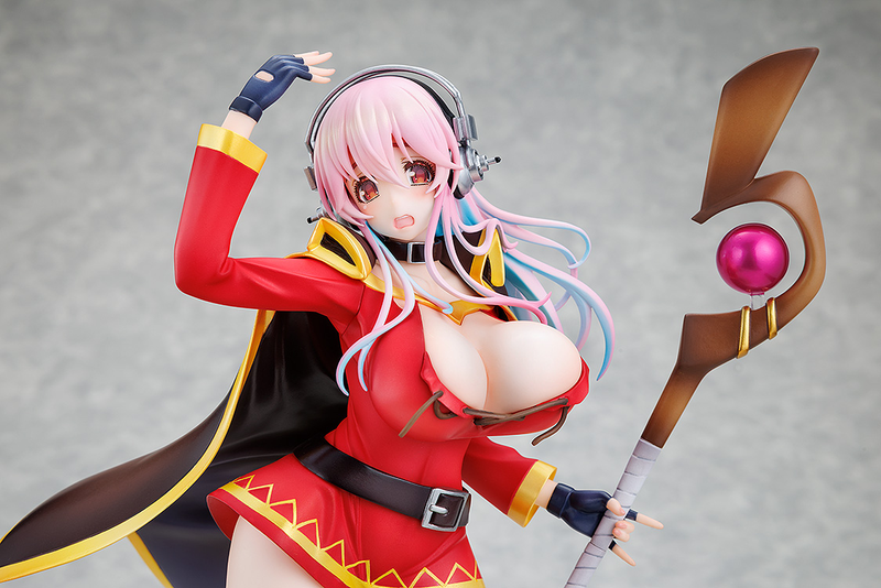 Super Sonico: Konosuba -God's Blessing on This Wonderful World! Megumin Collaboration Ver. - 1/7 Scale Figure
