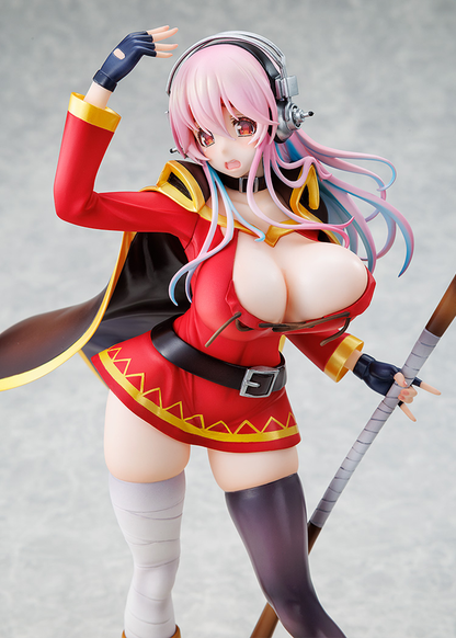 Super Sonico: Konosuba -God's Blessing on This Wonderful World! Megumin Collaboration Ver. - 1/7 Scale Figure