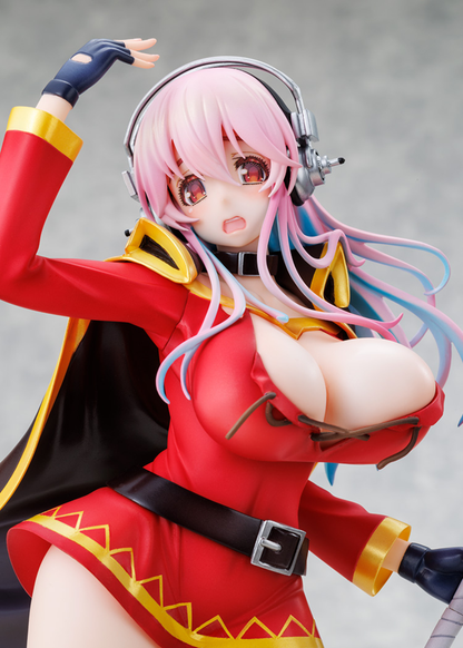 Super Sonico: Konosuba -God's Blessing on This Wonderful World! Megumin Collaboration Ver. - 1/7 Scale Figure