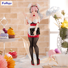 Super Sonico: Bicute Bunnies Figure -Super Sonico Waitress Ver.- (Furyu Corporation) - Ultra Rare POP