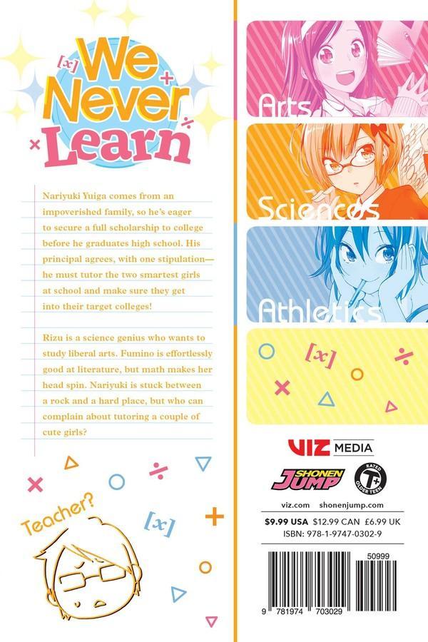 We Never Learn Vol. 1 by Taishi Tsutsui | Paperback - Ultra Rare POP