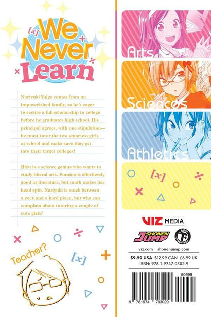 We Never Learn Vol. 1 by Taishi Tsutsui | Paperback - Ultra Rare POP