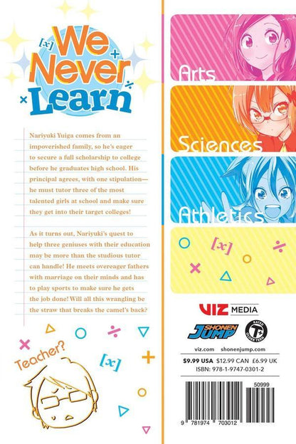 We Never Learn Vol. 2 by Taishi Tsutsui | Paperback - Ultra Rare POP