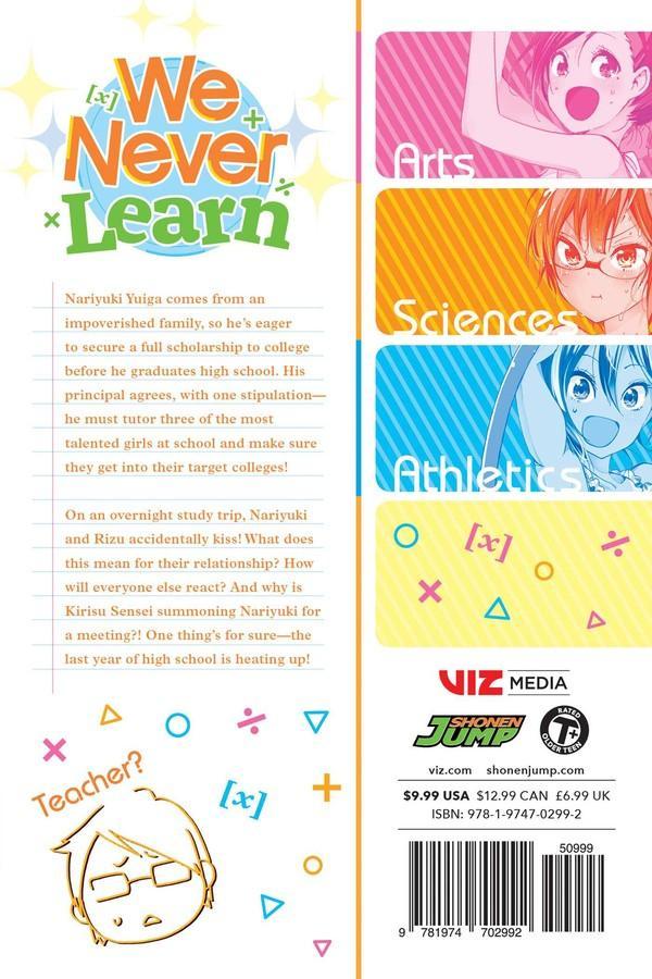 We Never Learn Vol. 3 by Taishi Tsutsui | Paperback - Ultra Rare POP