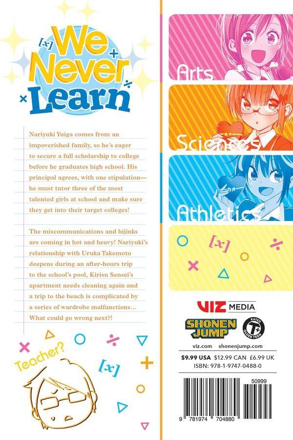 We Never Learn Vol. 6 by Taishi Tsutsui | Paperback - Ultra Rare POP