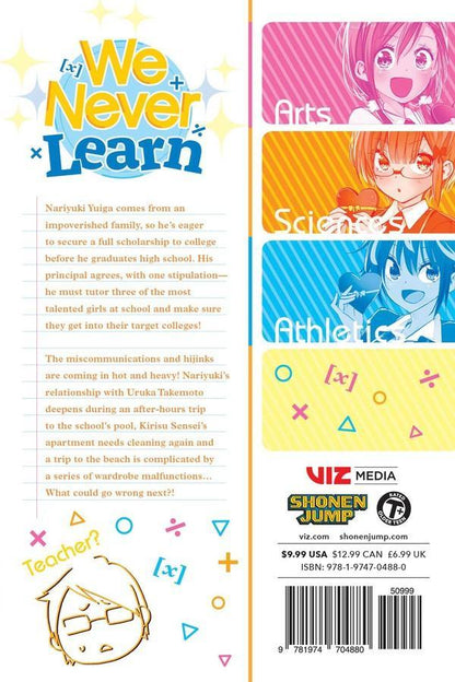 We Never Learn Vol. 6 by Taishi Tsutsui | Paperback - Ultra Rare POP