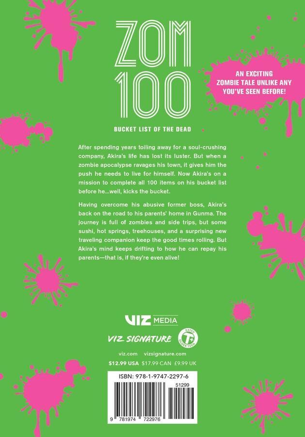 Zom 100: Bucket List of the Dead Vol. 4 by Haro Aso | Paperback - Ultra Rare POP