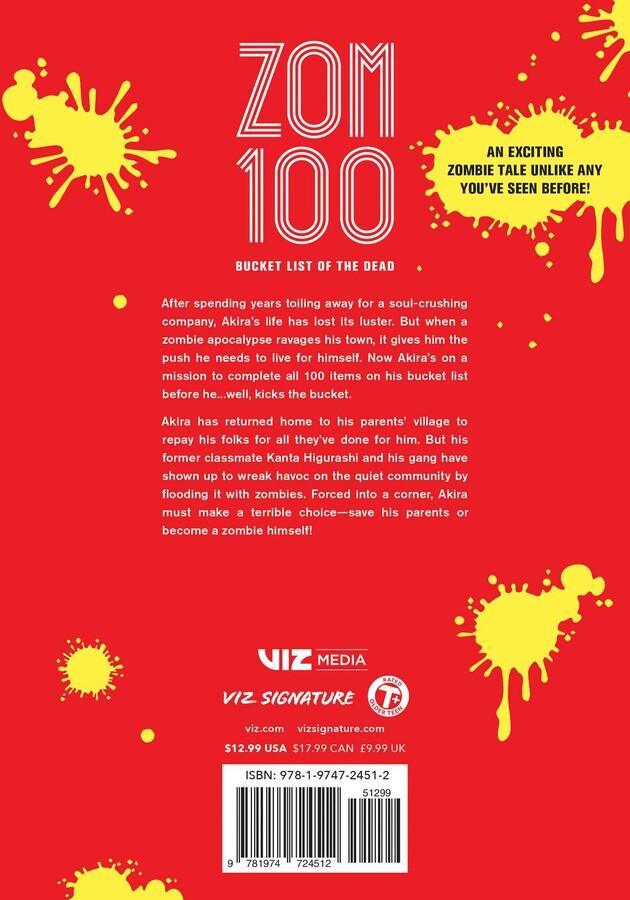 Zom 100: Bucket List of the Dead Vol. 6 by Haro Aso | Paperback - Ultra Rare POP