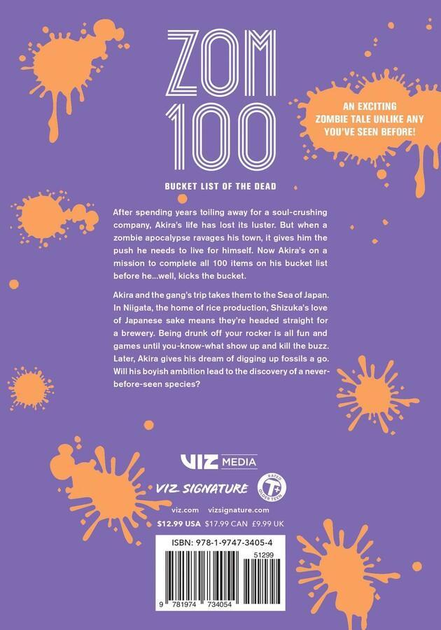 Zom 100: Bucket List of the Dead Vol. 8 by Haro Aso | Paperback - Ultra Rare POP