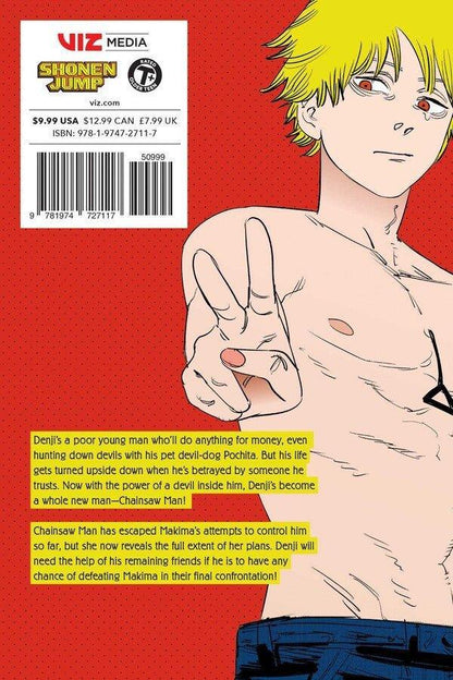 Chainsaw Man Vol. 11 by Tatsuki Fujimoto | Paperback - Manga - Viz Media - Ultra Rare POP