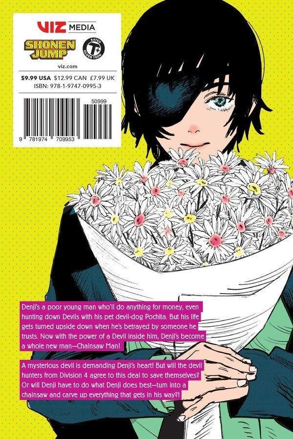 Chainsaw Man Vol. 3 by Tatsuki Fujimoto | Paperback - Manga - Viz Media - Ultra Rare POP