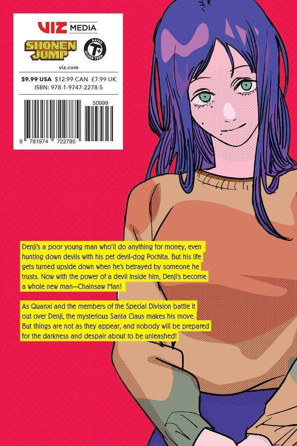 Chainsaw Man Vol. 8 by Tatsuki Fujimoto | Paperback - Manga - Viz Media - Ultra Rare POP