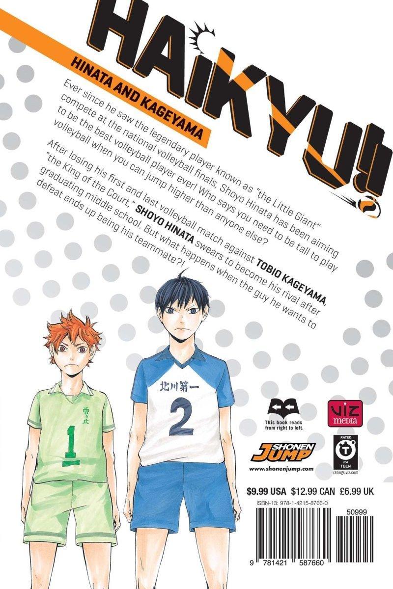 Haikyu!! Vol. 1 by Haruichi Furudate | Paperback - Manga - Viz Media - Ultra Rare POP