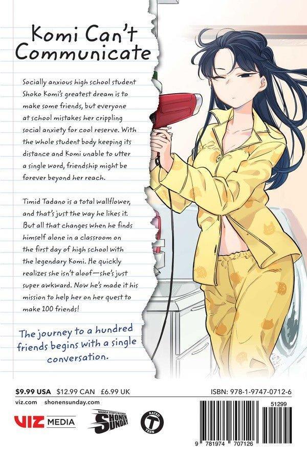 Komi Can't Communicate Vol. 1 by Tomohito Oda | Paperback - Manga - Viz Media - Ultra Rare POP
