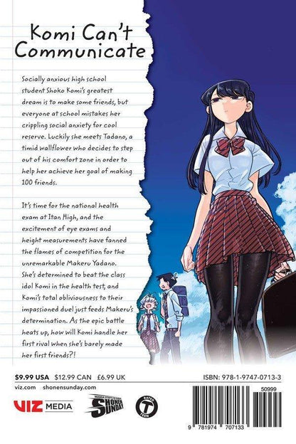 Komi Can't Communicate Vol. 2 by Tomohito Oda | Paperback - Manga - Viz Media - Ultra Rare POP
